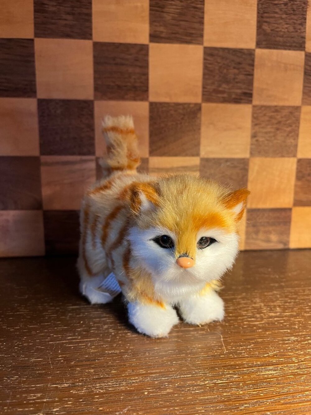 Realistic Orange Tabby Cat A1234 Stuffed Animal